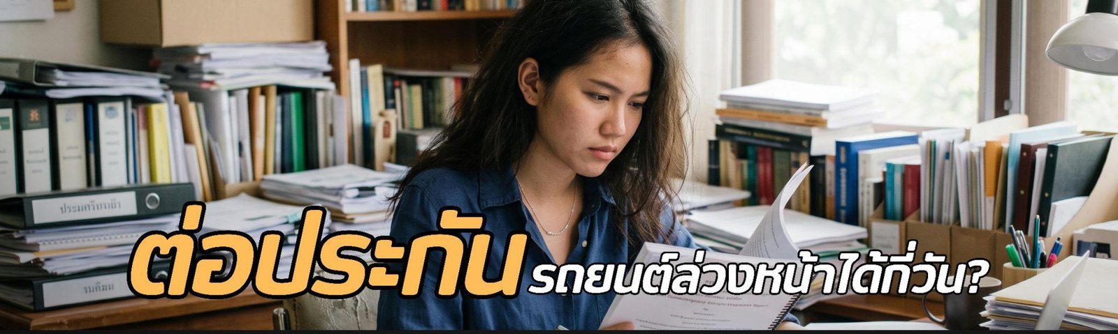 ต่อประกันรถยนต์ล่วงหน้าได้กี่วัน? ควรต่อเมื่อไรถึงจะดีที่สุด